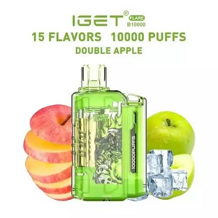IGET FLARE B10000 – Double Apple
